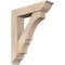 Ekena Millwork Balboa Traditional Smooth Bracket w/ Offset Brace, Douglas Fir, 7 1/2"W x 32"D x 38"H BKT0806X32X38BOA01SDF - alternate 1